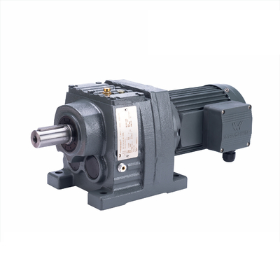 R-Reihen-schraubenartiger Getriebe-Getriebemotor-Reduzierer-hohe Last und drehmomentstark