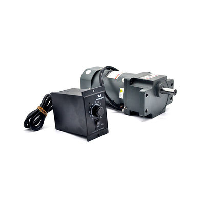 Mikroeinphasig-Gangmotor motor-Wechselstroms 60W mit Drehzahlregler u. rechtwinkligem Getriebe