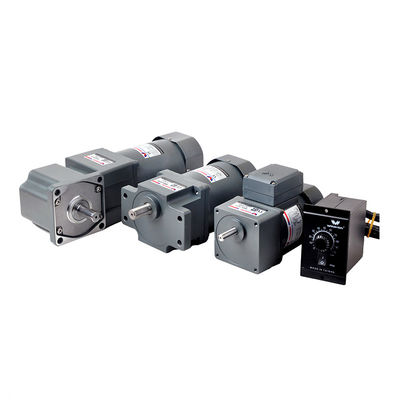 Mikroeinphasig-Gangmotor motor-Wechselstroms 60W mit Drehzahlregler u. rechtwinkligem Getriebe