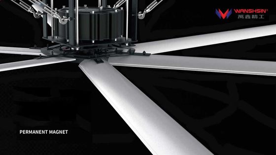Fans des Blatt-Durchmesser-7.3m 24ft HVLS für Lager lärmarmes DB 39