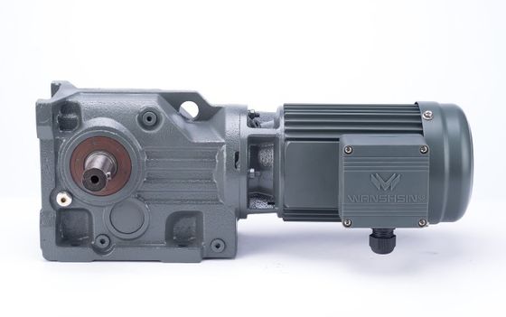 K-Reihe schraubenartiger Wechselstrom NÄHEN Motor Reductor mit Flansch befestigtes 200Nm 8000Nm