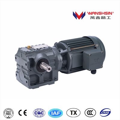 K-Reihe schraubenartiger Wechselstrom NÄHEN Motor Reductor mit Flansch befestigtes 200Nm 8000Nm