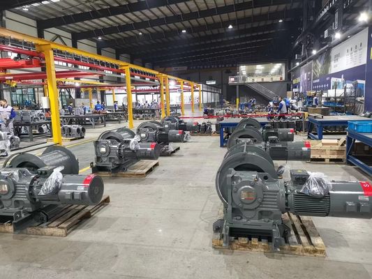 Induktions-Motor mit Gang-Reduzierer und VFD, Wechselstrommotor mit Reduzierer