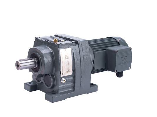 Induktions-Motor mit Gang-Reduzierer und VFD, Wechselstrommotor mit Reduzierer