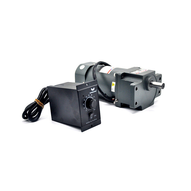 Mikroeinphasig-Gangmotor motor-Wechselstroms 60W mit Drehzahlregler u. rechtwinkligem Getriebe