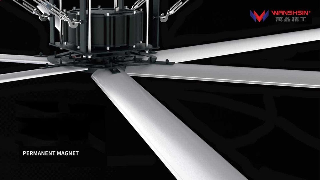 Fans des Blatt-Durchmesser-7.3m 24ft HVLS für Lager lärmarmes DB 39